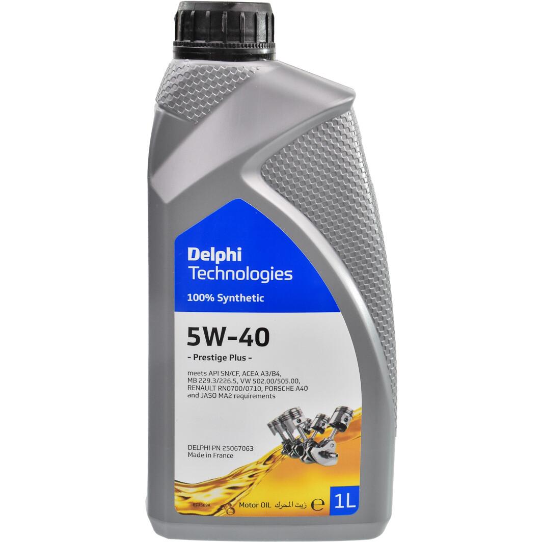 Моторное масло DELPHI Prestige Plus 5W-40 1 л (25067063)