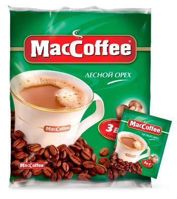 Кава MacCoffee Лісовий горіх 3в1 (01707)