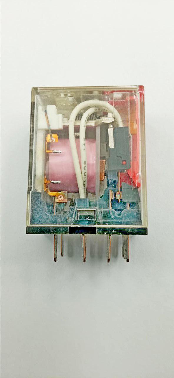 Реле Omron MY4IN 220/240VAC S 5A 250VAC 26x21x35 мм (19089) - фото 2