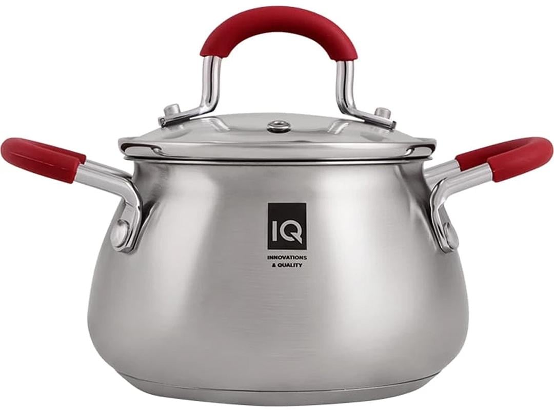 Кастрюля IQ Be Royal 1,5 л с крышкой 16 см (IQ-2051-16) Кастрюля IQ Be Royal 1,5 л с крышкой 16 см (IQ-2051-16)