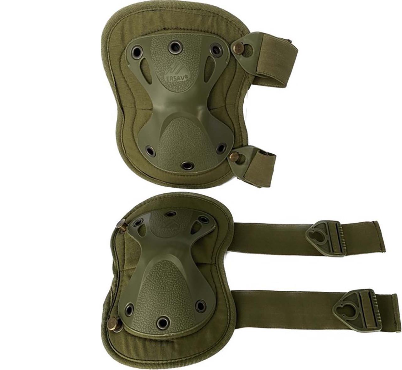 Комплект захисту наколінники і налокітники Oxford 800D Оливковий - фото 8