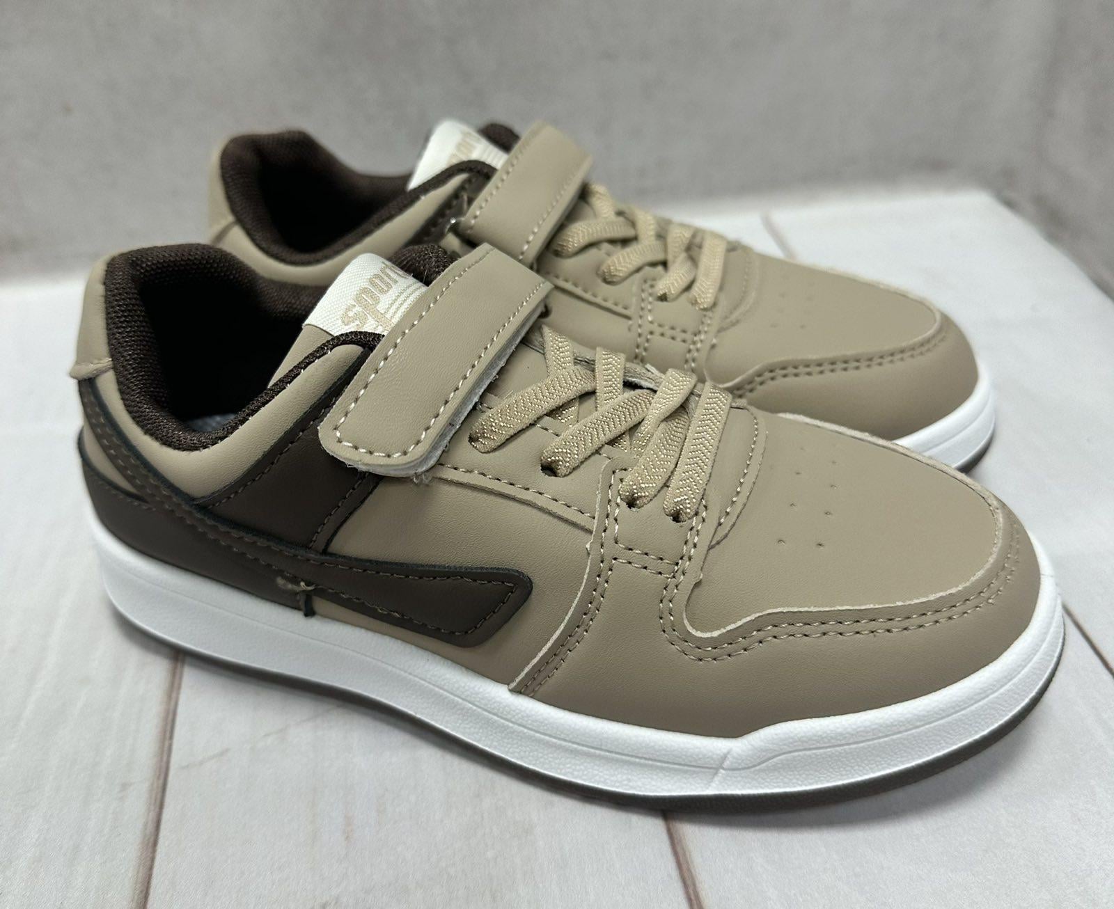 Кросівки дитячі стильні р. 33 20,5 см Бежевий