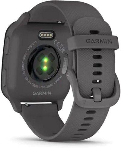 Смарт-годинник Garmin Venu Sq 2 Slate Aluminium Bezel with Shadow Grey Case and Silicone Band (010-02701-10) - фото 7