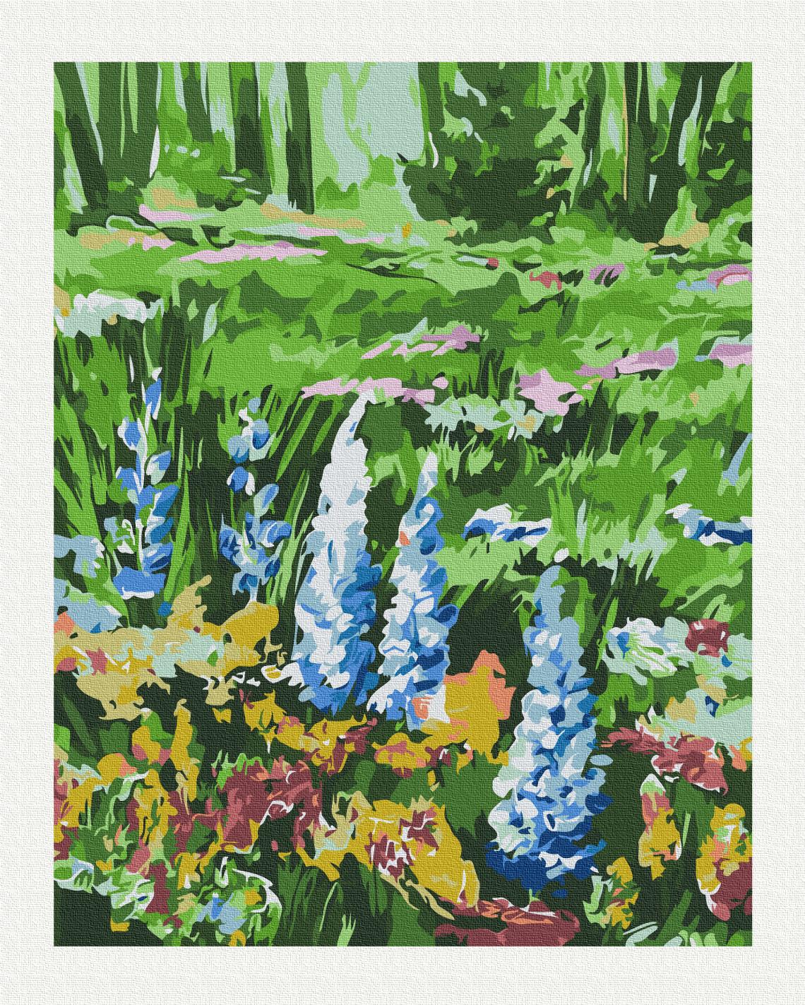 Картина за номерами Brushme Лісова поезія 40x50 см (BS53958)