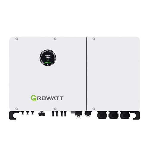 Инвертор гибридный трехфазный Growatt WIT 29.9K-XHU 29.9kW 180-1000V 4 MPPT АКБ 200-800V OLED Wi-Fi IP66 White (34188175)