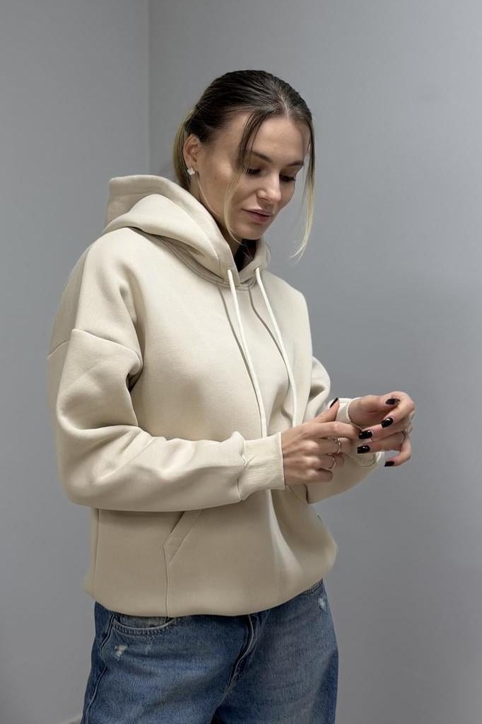 Худи женский М0211.4 с капюшоном M Таш бежевый (30665270) Худи женский М0211.4 с капюшоном M Таш бежевый (30665270)