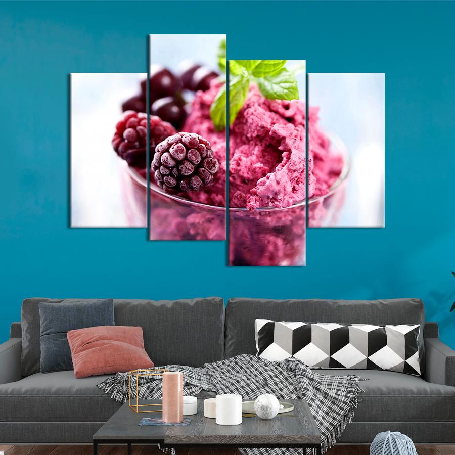 Настенний декор Знаменитый десерт ежевичный сорбет 149x106 см (A262-4)