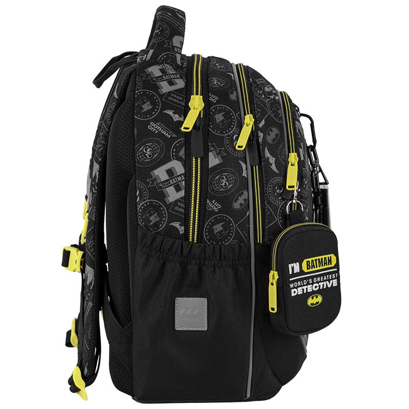 Рюкзак з ортопедичною спинкою для молодших класів KITE Education DC25-700M Batman (000995259) - фото 2 Рюкзак з ортопедичною спинкою для молодших класів KITE Education DC25-700M Batman (000995259) - фото 2