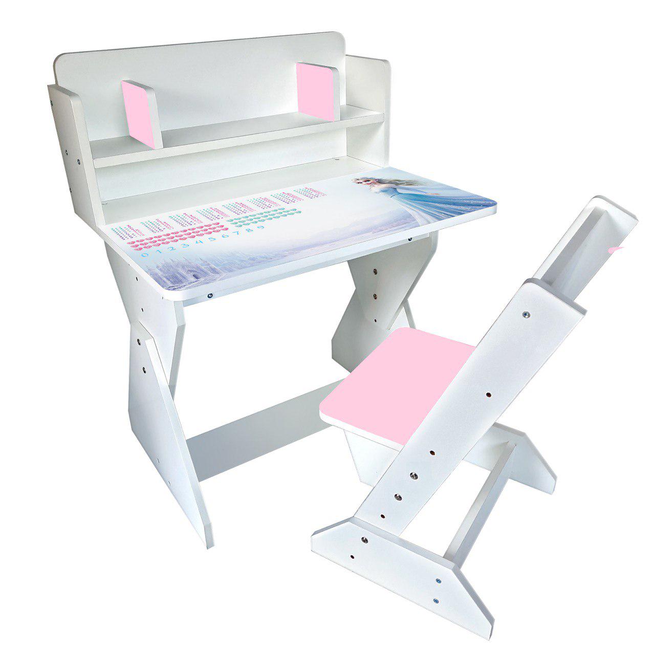 Парта со стульчиком Holy Wood П02 регулируемая с рисунком Холодное сердце (18137488) - фото 1 Парта со стульчиком Holy Wood П02 регулируемая с рисунком Холодное сердце (18137488) - фото 1