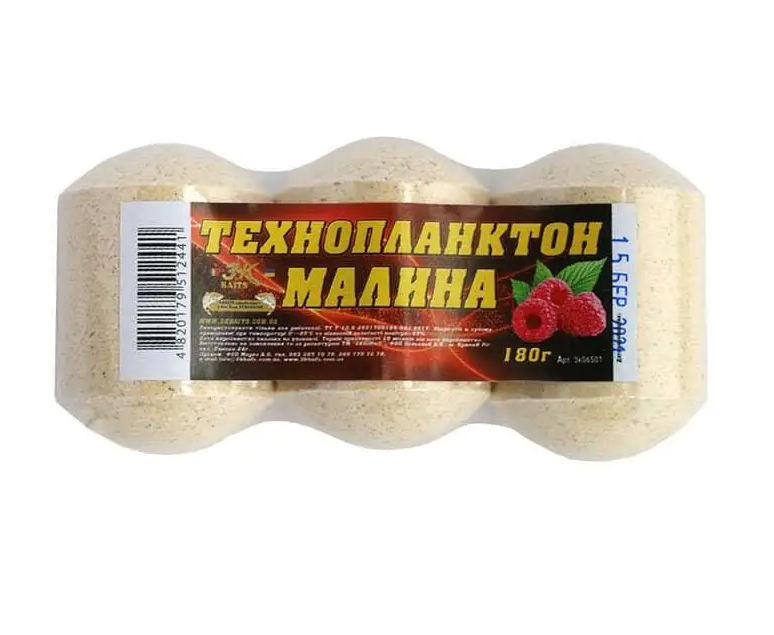 Технопланктон ТМ 3KBaits 180 г Малина (NA002683)