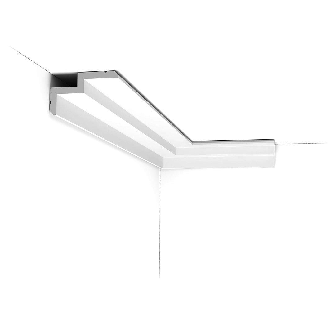 Карниз полиуретановый Orac Decor C390 жесткий 100x60x2000 мм (28957166)