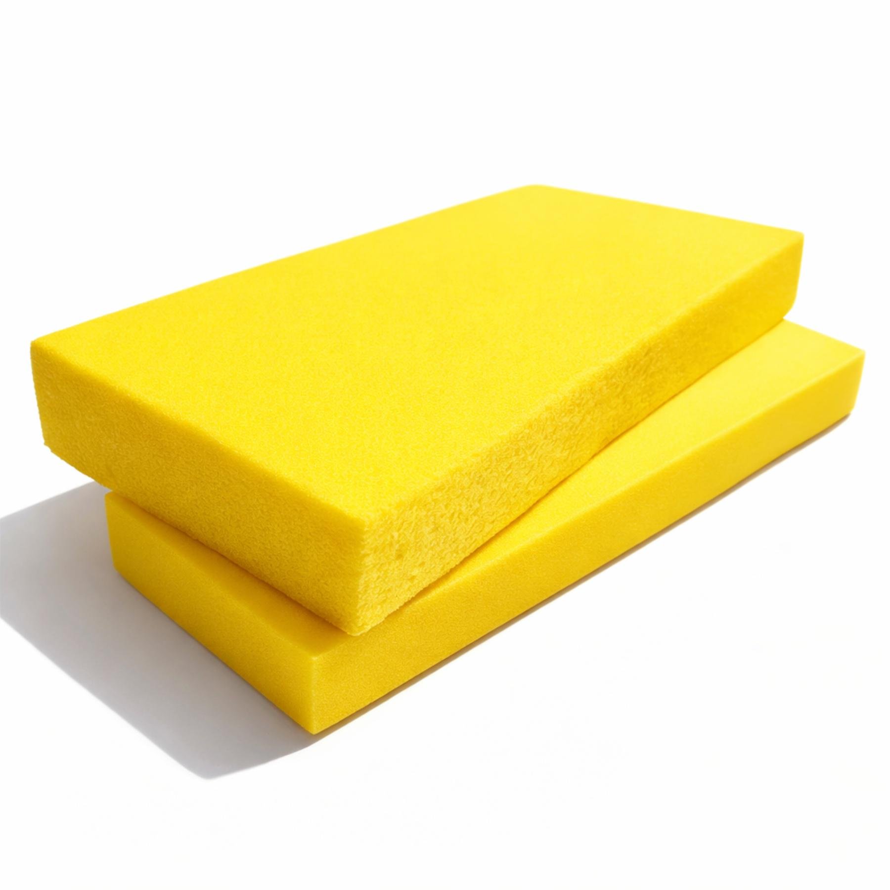 Набор чудо-губок резиновых Mari Tex для уборки 2 шт. 18х7,5 см Желтый (31215387)