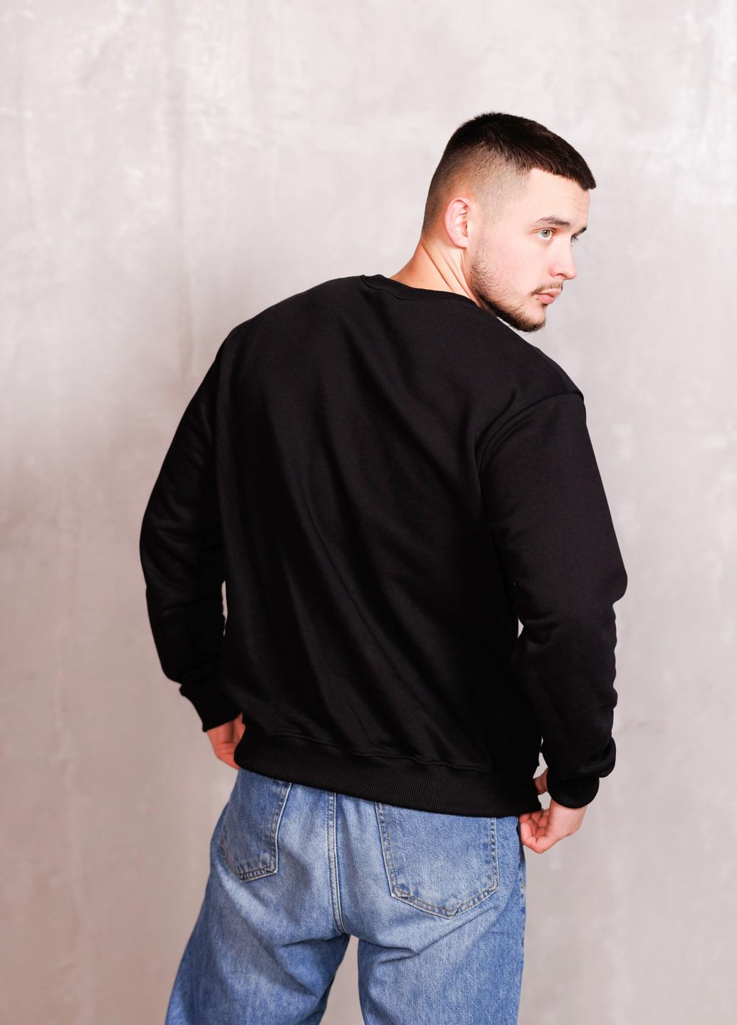 Свитшот мужской Наталюкс 2XL Черный (3714553290951) - фото 3 Свитшот мужской Наталюкс 2XL Черный (3714553290951) - фото 3