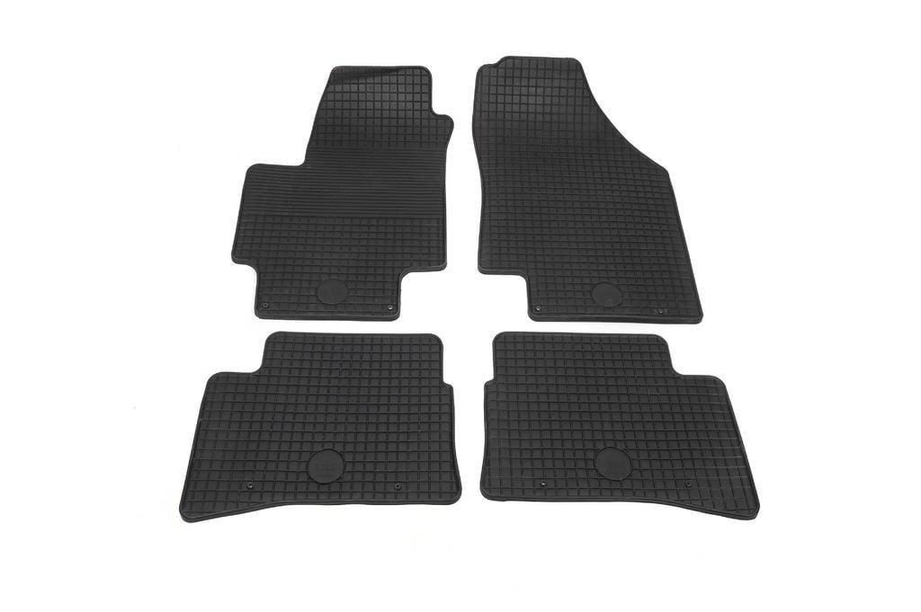 Резиновые коврики Doma для Hyundai Accent 2006-2010 года 4 шт. Резиновые коврики Doma для Hyundai Accent 2006-2010 года 4 шт.