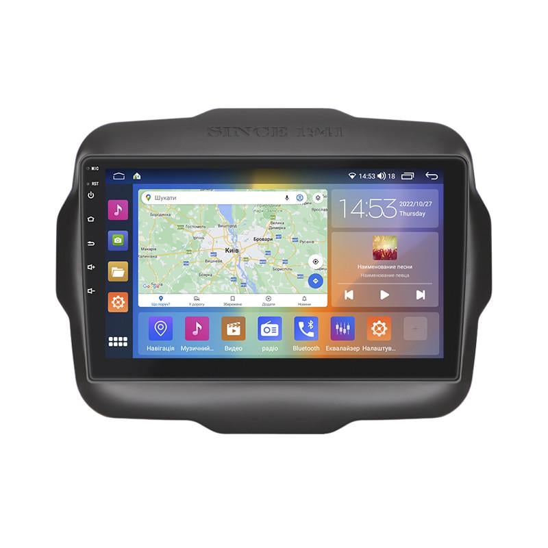 Автомагнитола штатная Lesko 4G/CarPlay/GPS/WiFi для Jeep Renegade I 2014-2019 IPS 4/64Gb 9" (1751812790)