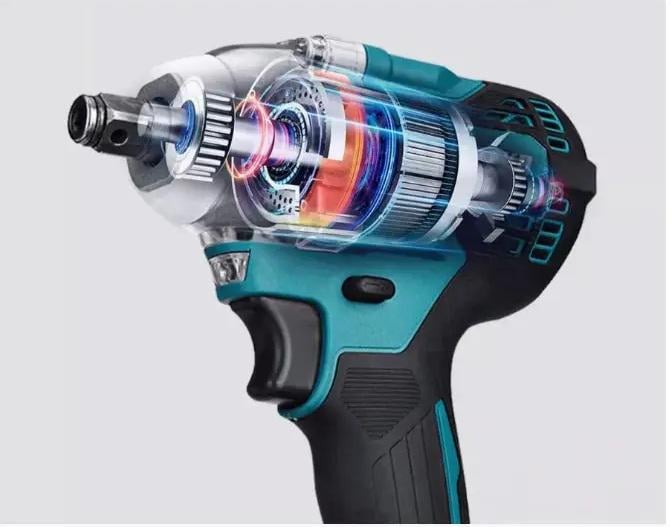 Гайковерт акумуляторний 9500 ударний з набором аксесуарів (611861) - фото 2 Гайковерт акумуляторний 9500 ударний з набором аксесуарів (611861) - фото 2