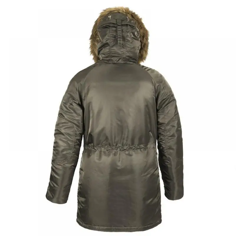 Куртка аляска Alpha Industries N-3B W Parka XS Replica Grey (WJN44502C1RGXS) - фото 3