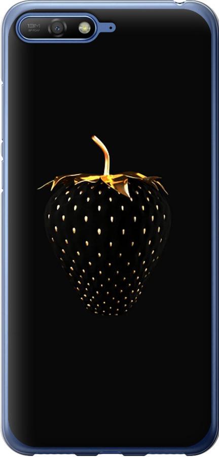 Чехол на Huawei Y6 2018 Черная клубника (3585t-1637-42517)