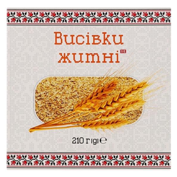 Детокс Farmakom Висівки житні 210 г 26 порцій (000027668)