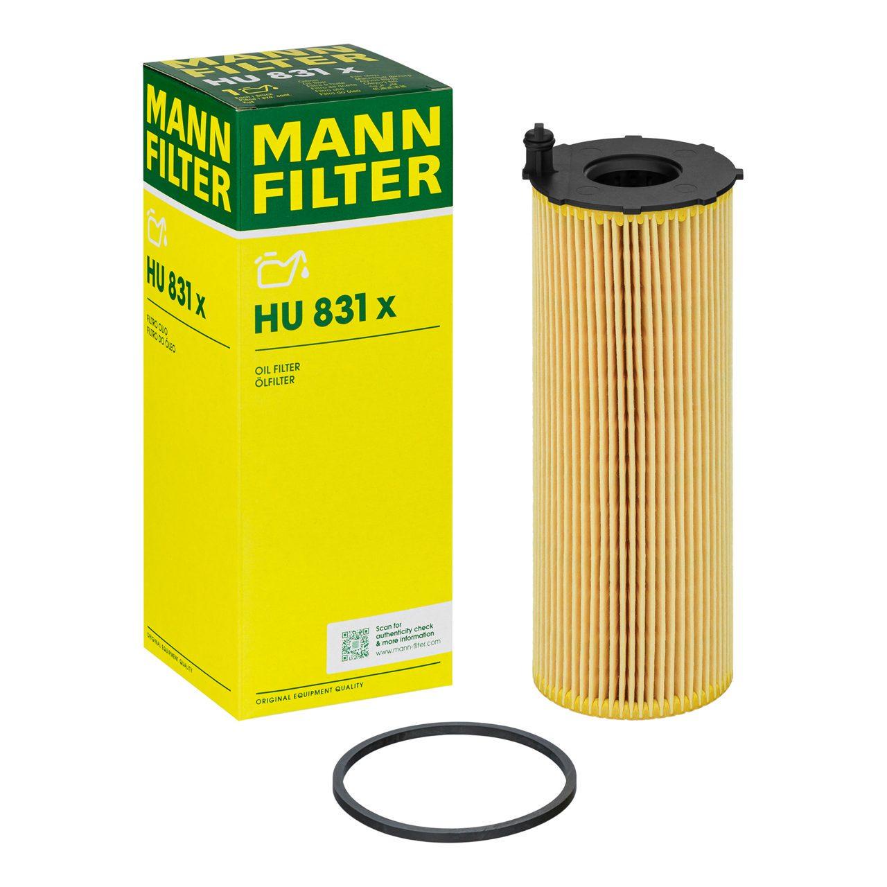 Фильтр смазки Mann-Filter (HU831X) Фильтр смазки Mann-Filter (HU831X)