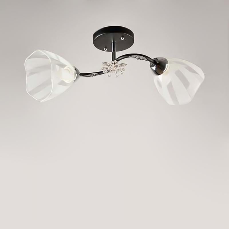 Люстра потолочная Light House SRS-16071/2 на две лампы Черный