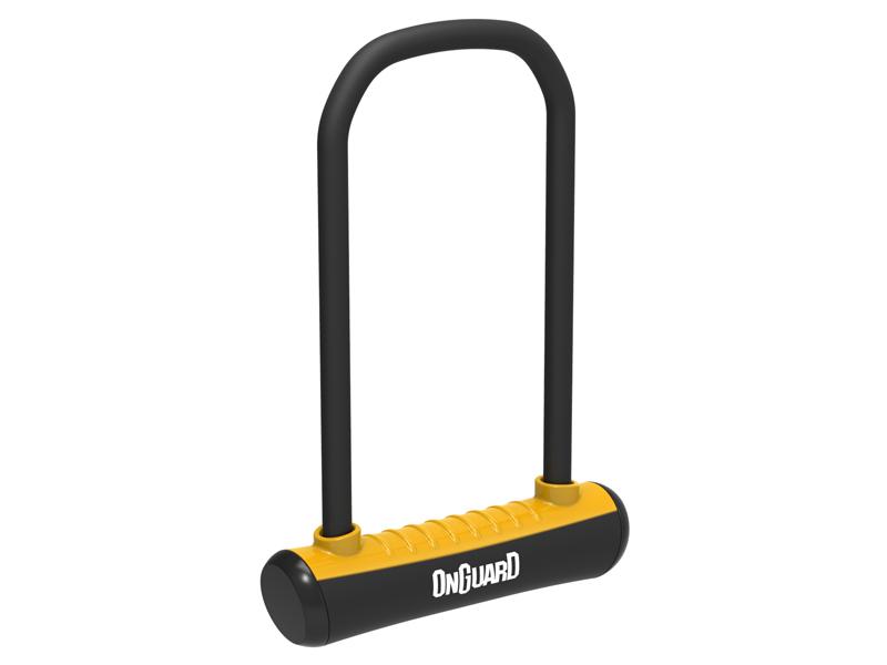 Велозамок Onguard U-lock Neon 115 x 230 мм Чорно-жовтий (6108153YL) - фото 2