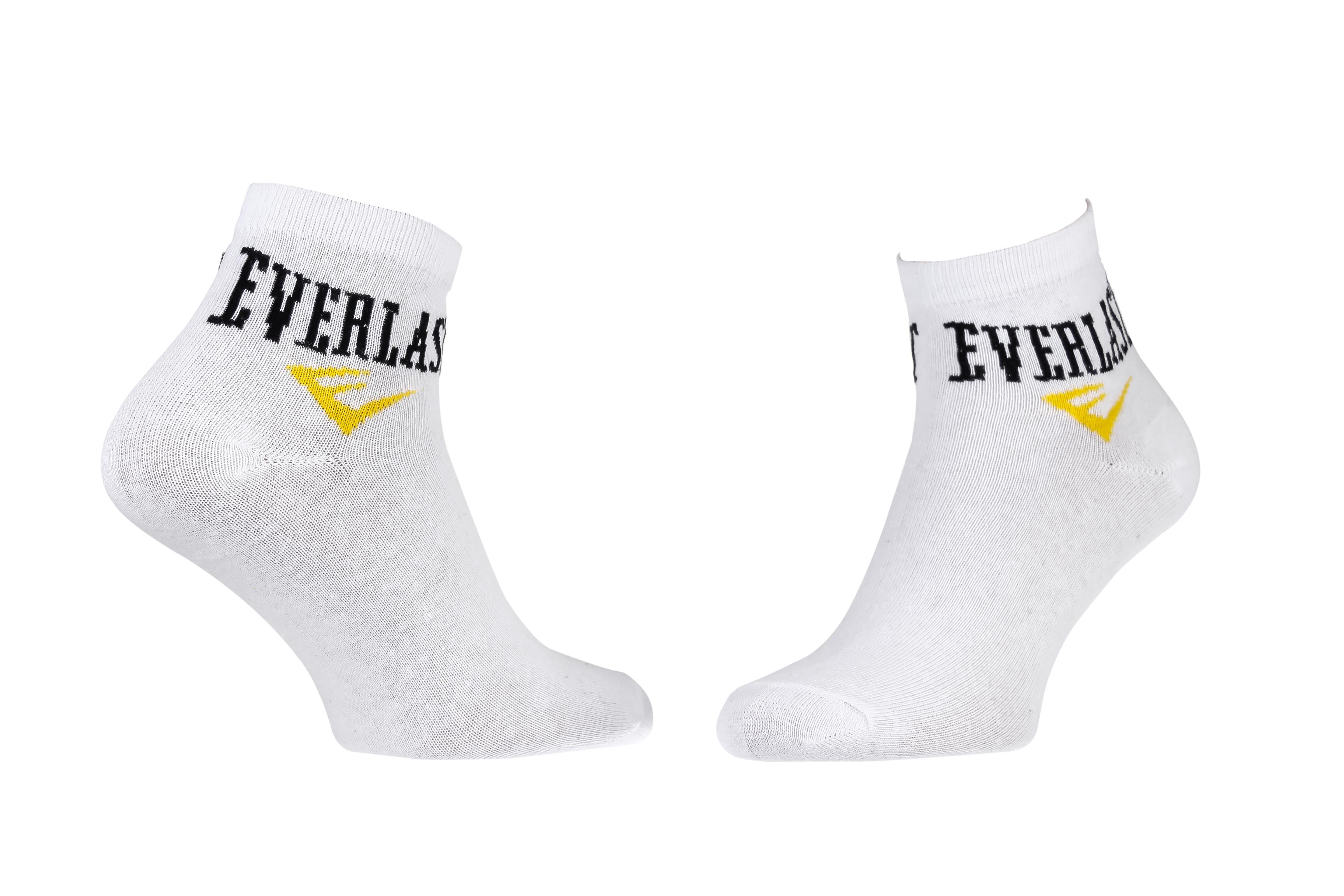 Носки Everlast QUARTER SOCKS 3 PAIR Уни 35-40 Белый