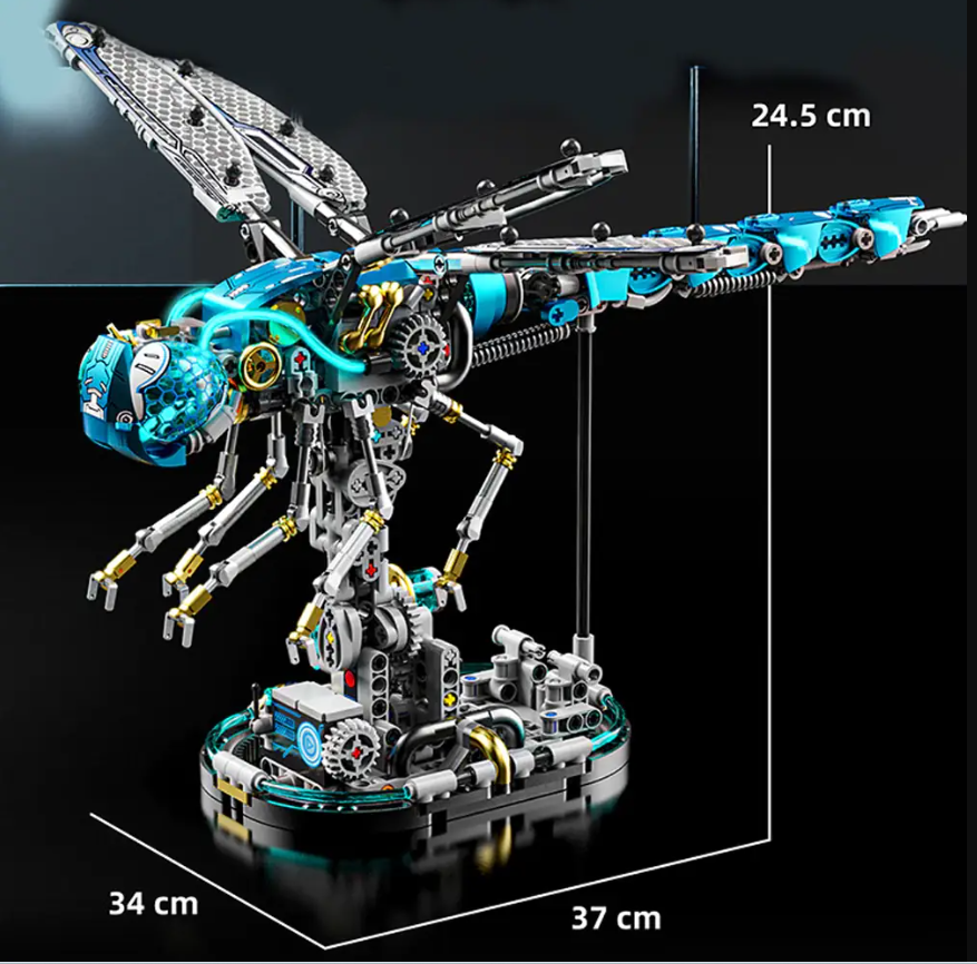 Конструктор механічний MJI Стрекоза для дітей та дорослих 866 дет. (13086) - фото 3