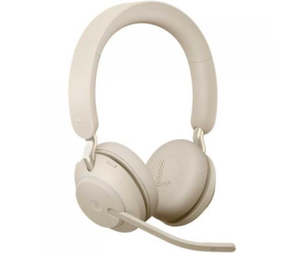 Наушники Jabra Evolve2 65 Link380c MS Stereo Beige (26599-999-898) - фото 2