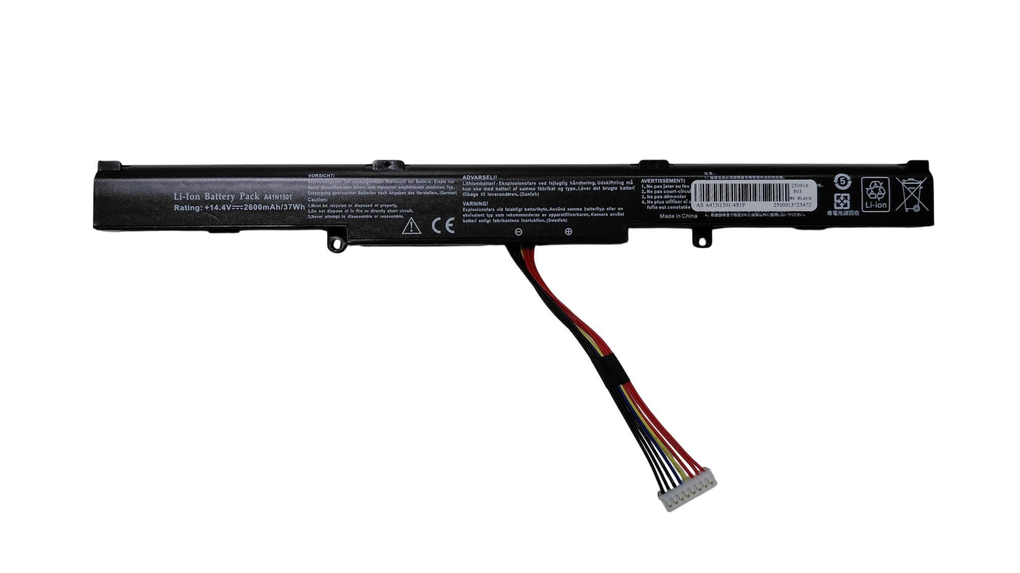 Аккумулятор для ноутбука Asus A41N1501 GL752JW 14,4V 2600 mAh (082236)