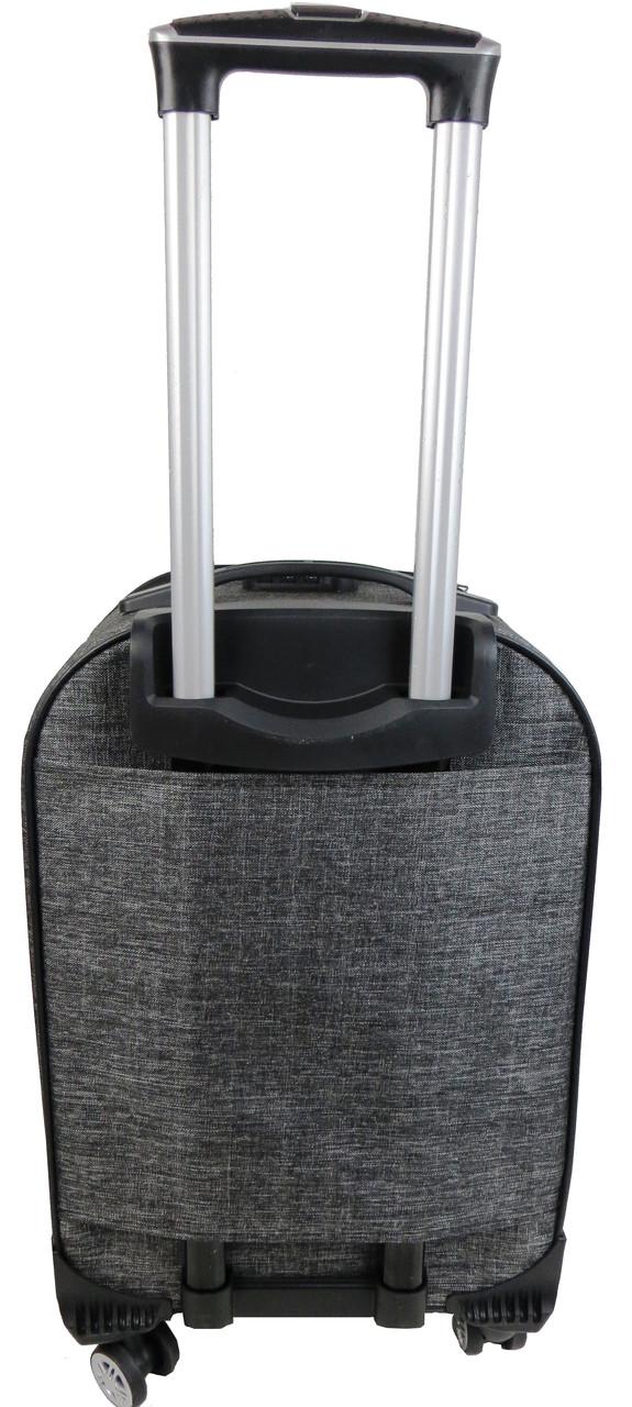 Валіза маленька тканинна Gedox ручна поклажа на колесах S 42 л Сірий - фото 5 Валіза маленька тканинна Gedox ручна поклажа на колесах S 42 л Сірий - фото 5