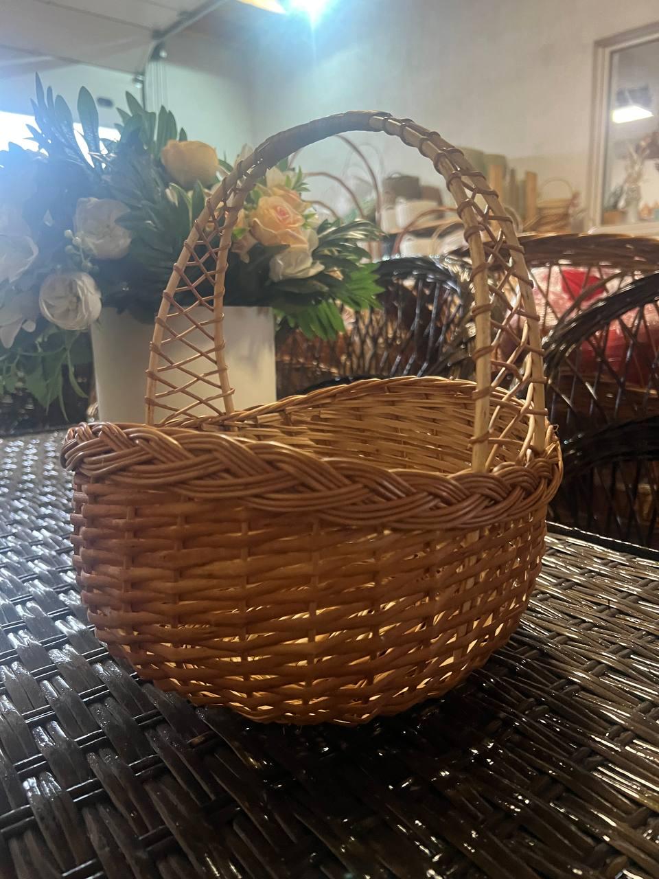 Корзина овальная подарочная Сімейний Затишок Коричневый - фото 6