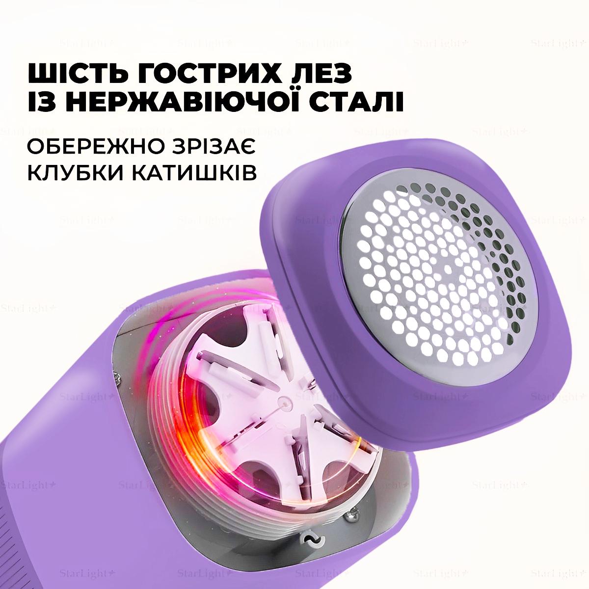 Праска міні електрична AVA з видаленням катишків Violet (387669087) - фото 6 Праска міні електрична AVA з видаленням катишків Violet (387669087) - фото 6