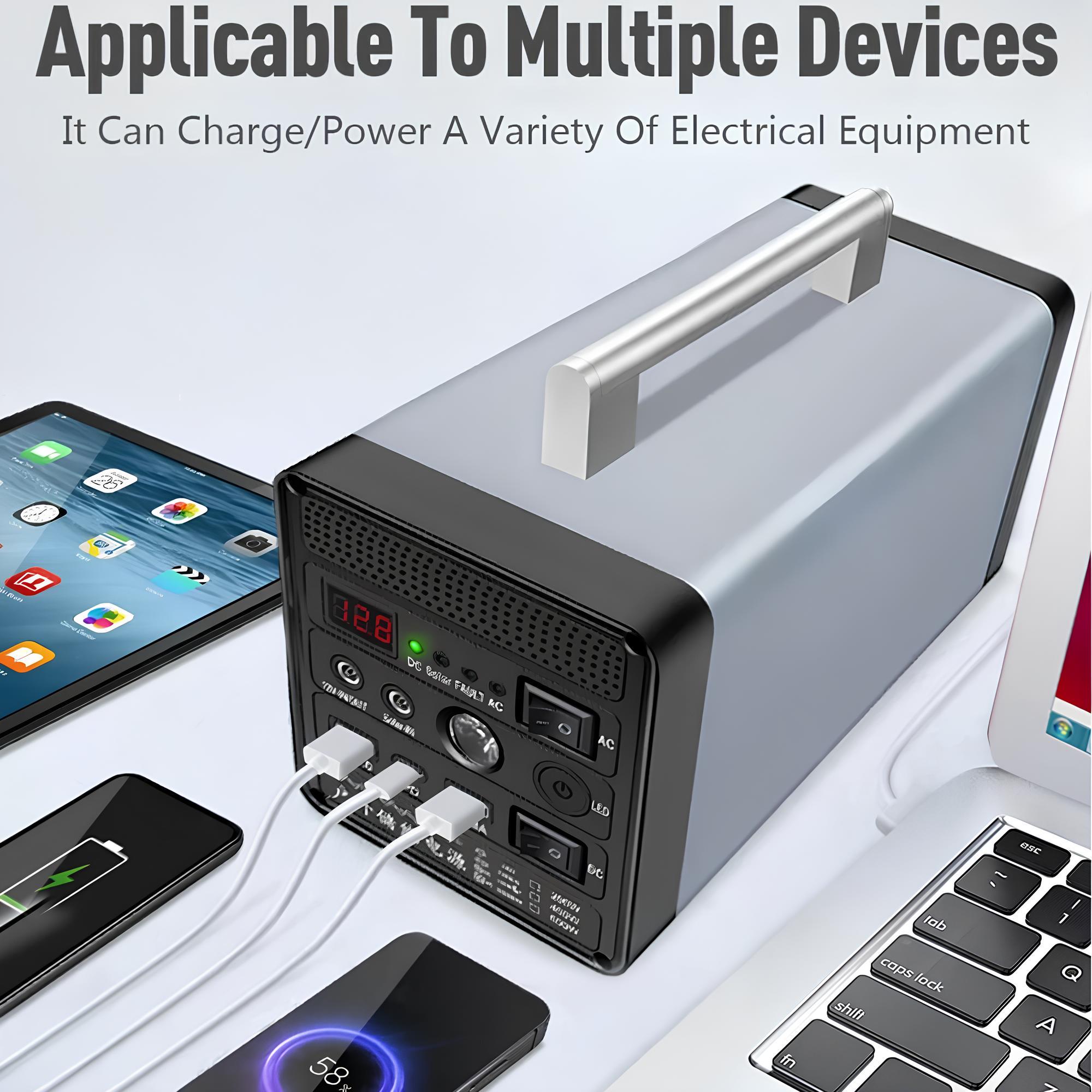 Зарядная станция Eco POWER STATION 12,8V/150000 мАч/200W с розеткой - фото 5 Зарядная станция Eco POWER STATION 12,8V/150000 мАч/200W с розеткой - фото 5