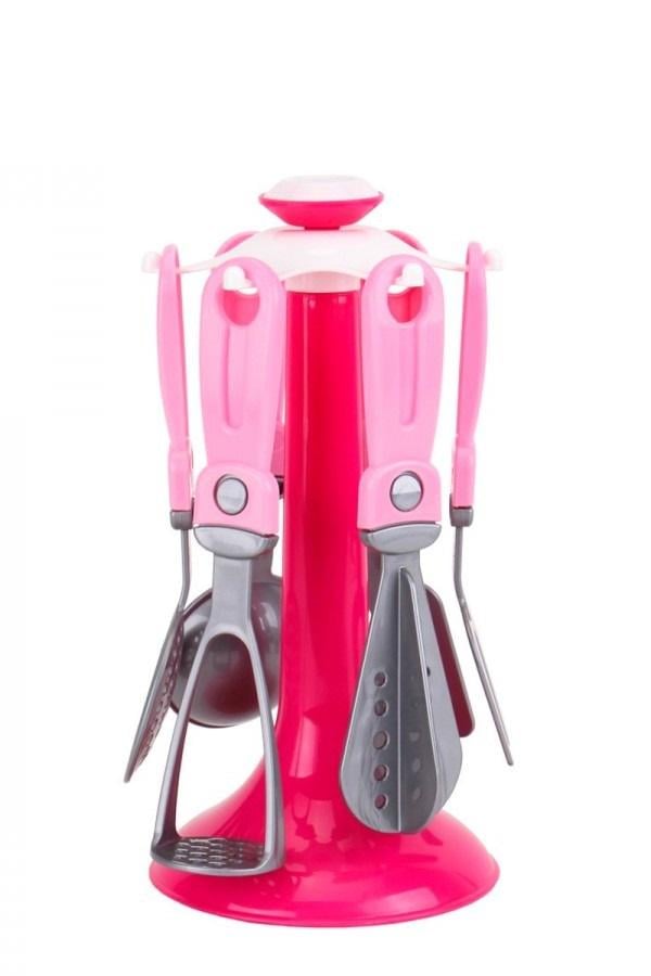 Ігровий набір ТехноК Кухонний для дівчинки на стійці 6 пр. (6726)