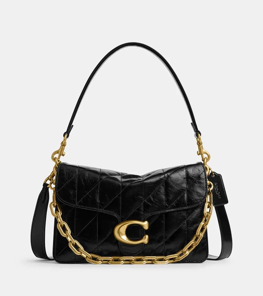 Сумка жіноча Coach Tabby Shoulder Bag With Quilting Black CAF55 (47901213)