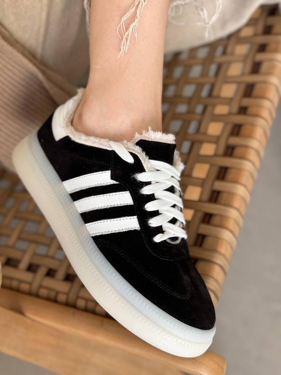 Кеди жіночі на хутрі Maya Shoes р. 39 Чорний (3021/1) - фото 4 Кеди жіночі на хутрі Maya Shoes р. 39 Чорний (3021/1) - фото 4