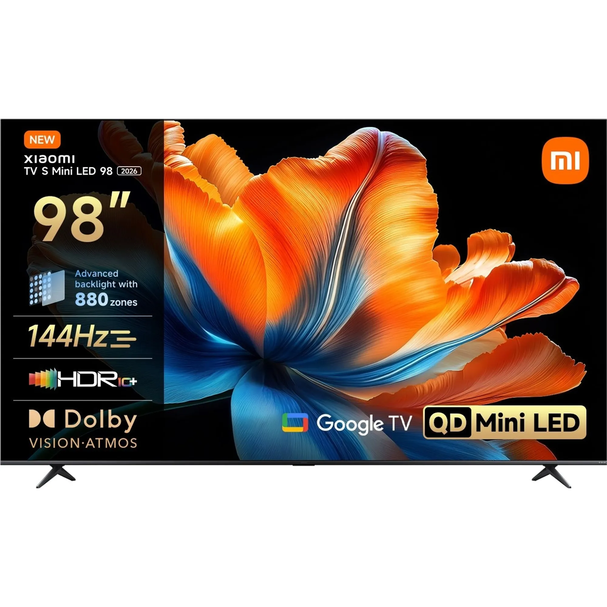 Телевизор TV S Mini LED 98 2026 L98MC-SME Black Телевизор TV S Mini LED 98 2026 L98MC-SME Black