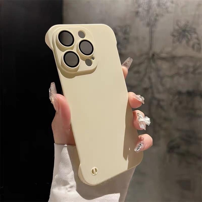 Накладка пластиковая Candy color matte для IPHONE 12 персик