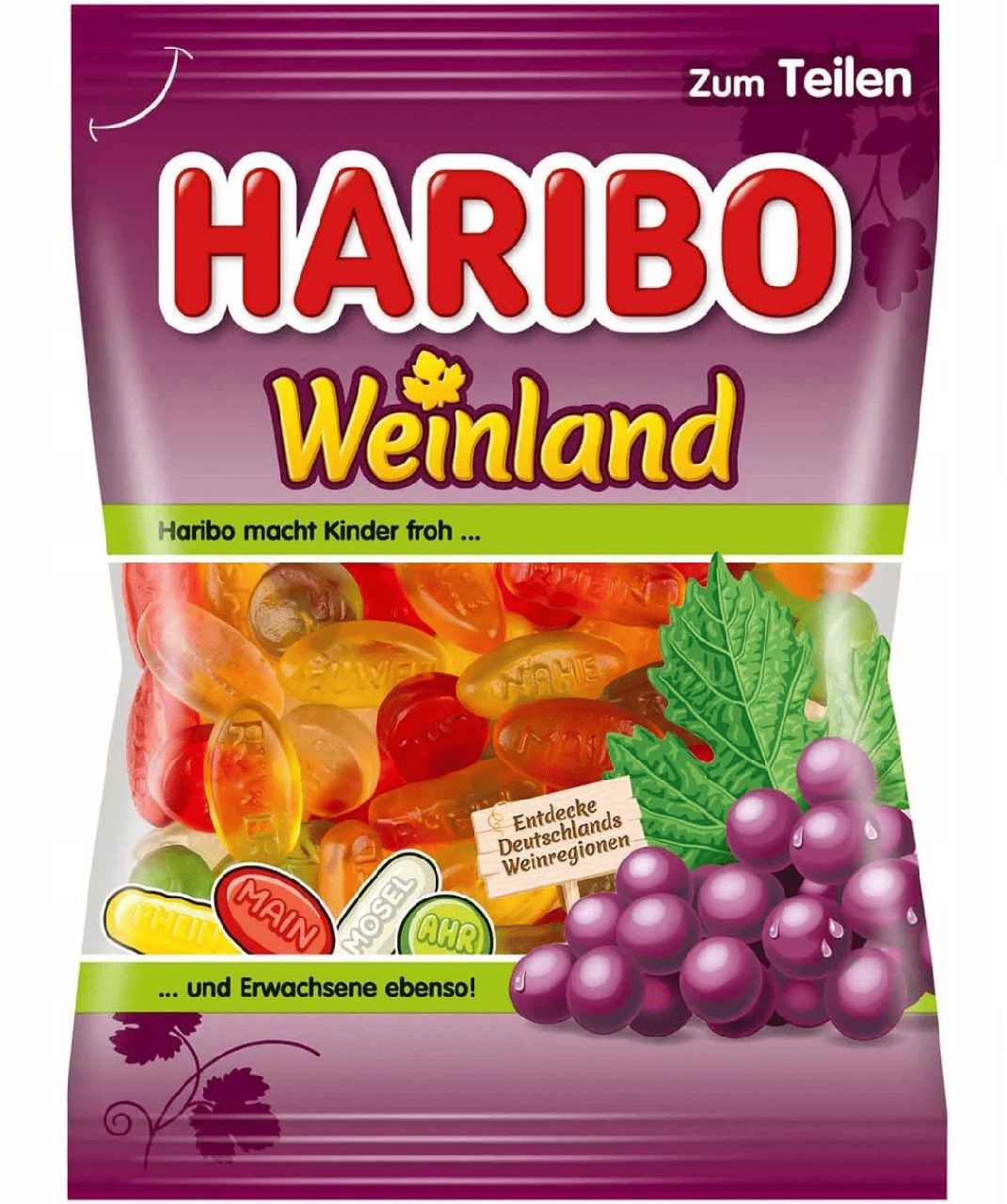 Конфеты желейные Haribo Weinland 175 г (3139100964) Конфеты желейные Haribo Weinland 175 г (3139100964)