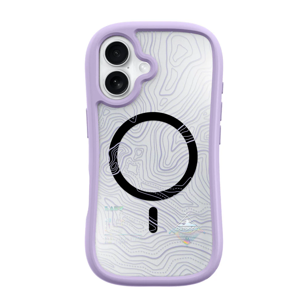 Чехол-накладка LAUT POP ADVENTURE for iPhone 16 with MagSafe Spring Violet (L_IP24A_PA_PU)