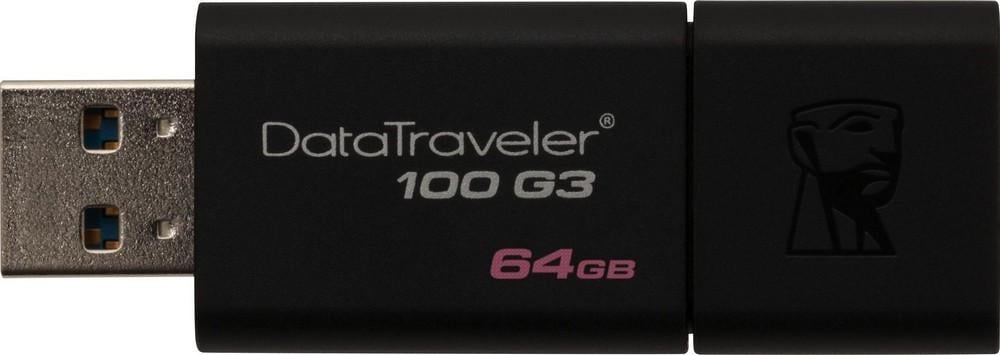 Флешка KINGSTON DT100 G3 USB 3.0 64 GB (DT100G3/64GB)