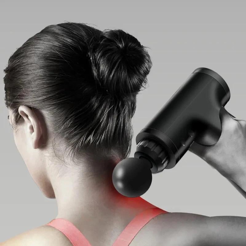 Масажер Fascial Gun KH-320 Чорний (123459791_378) - фото 4 Масажер Fascial Gun KH-320 Чорний (123459791_378) - фото 4