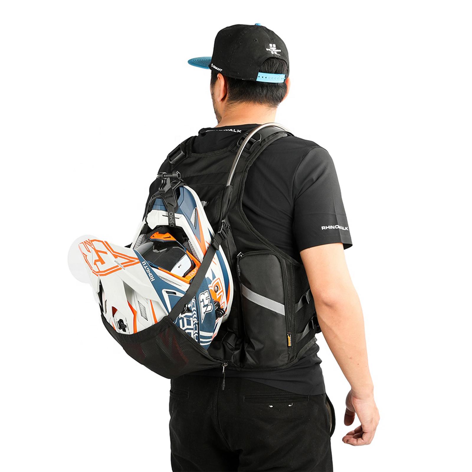 Жилет багатофункціональний Rhinowalk M1012 для їзди на мото-вело-та риболовлі Чорний (RWK-M1012-7392) - фото 2 Жилет багатофункціональний Rhinowalk M1012 для їзди на мото-вело-та риболовлі Чорний (RWK-M1012-7392) - фото 2