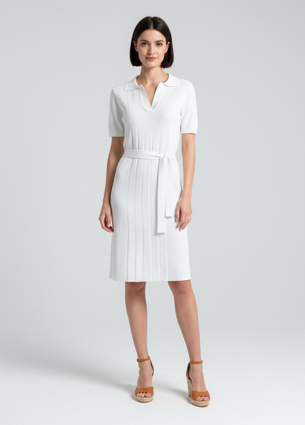 Платье-поло летнее трикотажное р. 46 (ZS-54) - фото 6