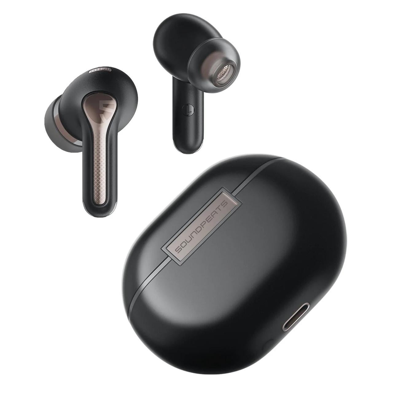 Наушники беспроводные Soundpeats Capsule3 Pro HS Bluetooth TWS LDAC Черный (2674939084)