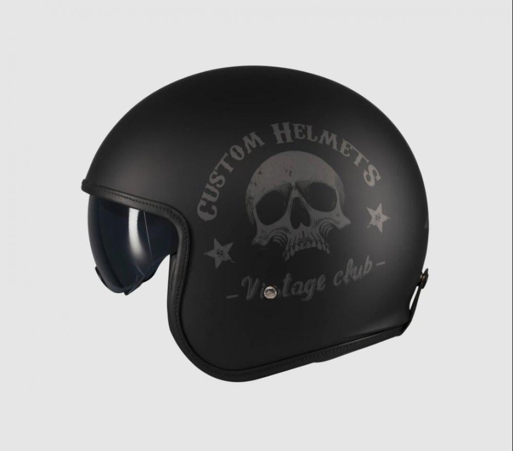 Мотошолом Axxis HORNET SV VINTAGECLUB B1 L Matt (47605)