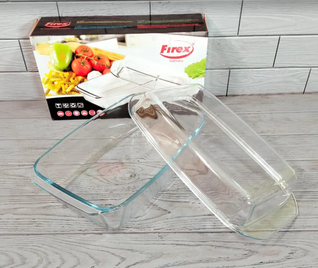 Деко термоскло з кришкою Firex 3 л (236760)