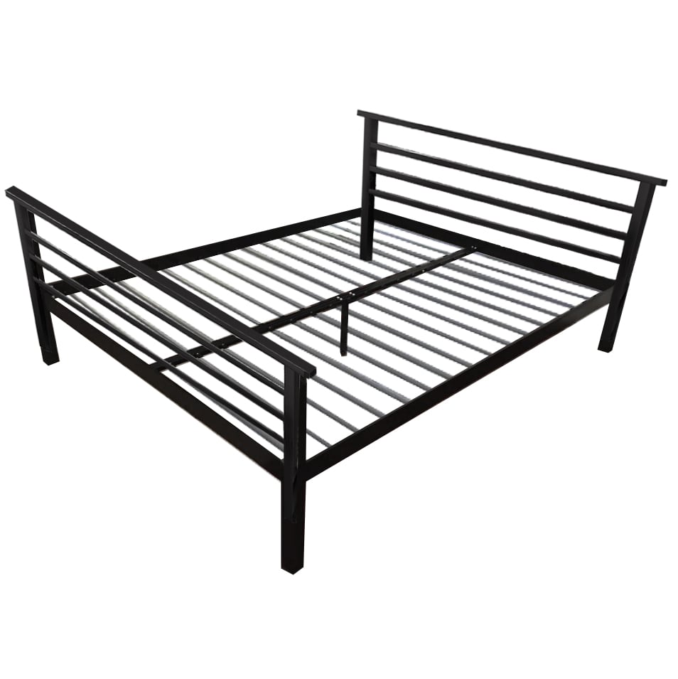 Кровать металлическая Метакам Lex-2 200x180 см Черный