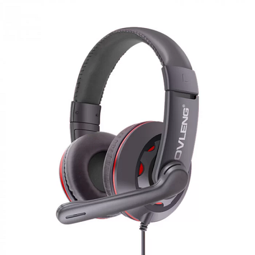 Наушники накладные проводные Ovleng X5 с микрофоном